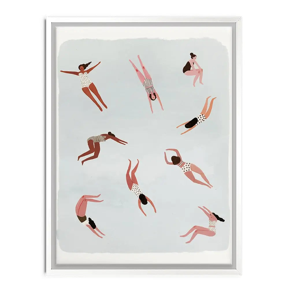 Minnows Canvas Print Minnows Canvas Print wall art product Victoria Borges