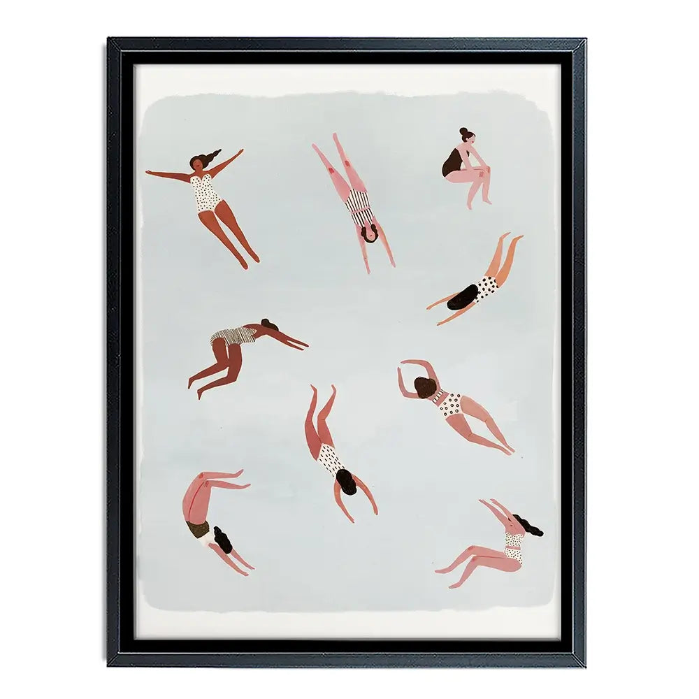 Minnows Canvas Print Minnows Canvas Print wall art product Victoria Borges