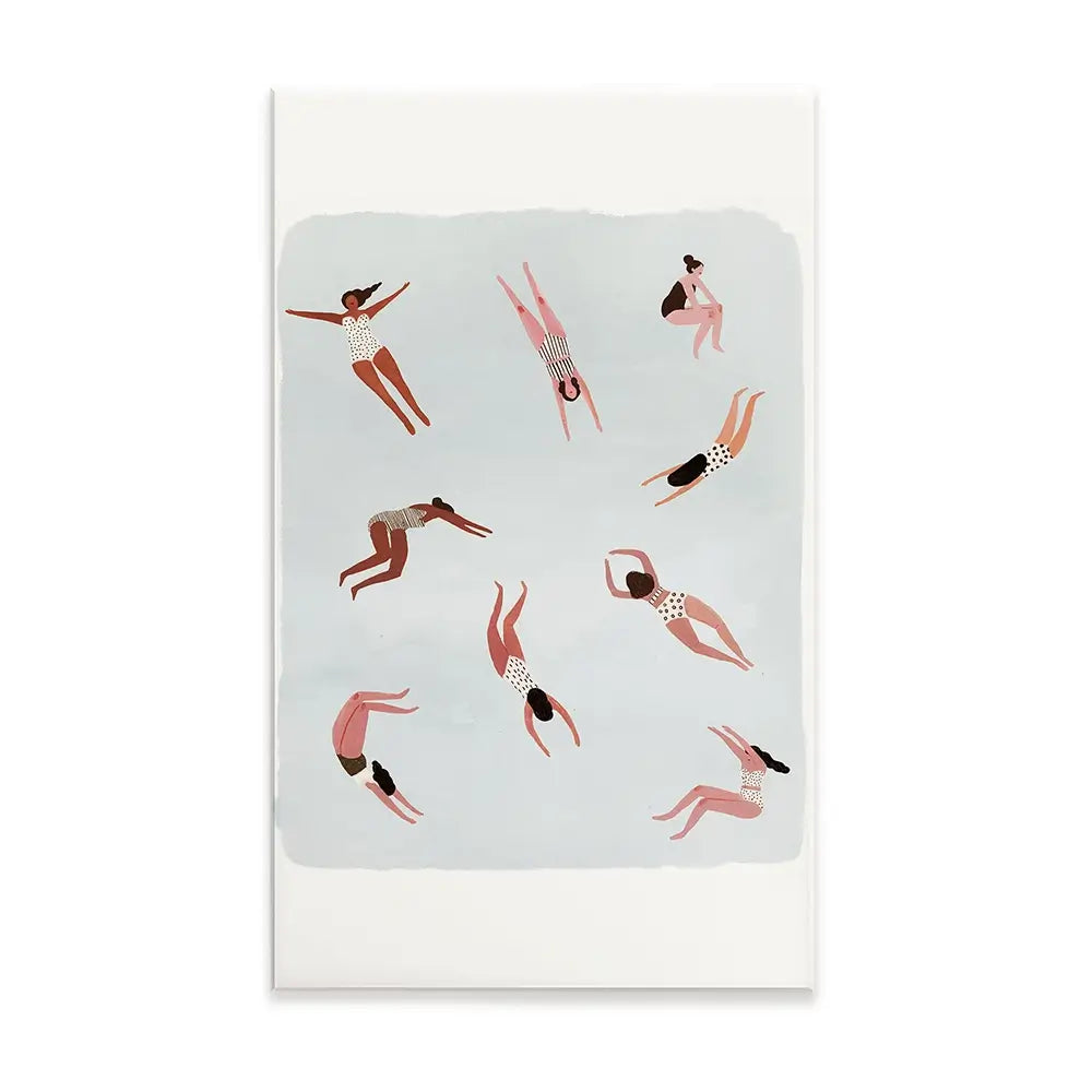 Minnows Canvas Print Minnows Canvas Print wall art product Victoria Borges