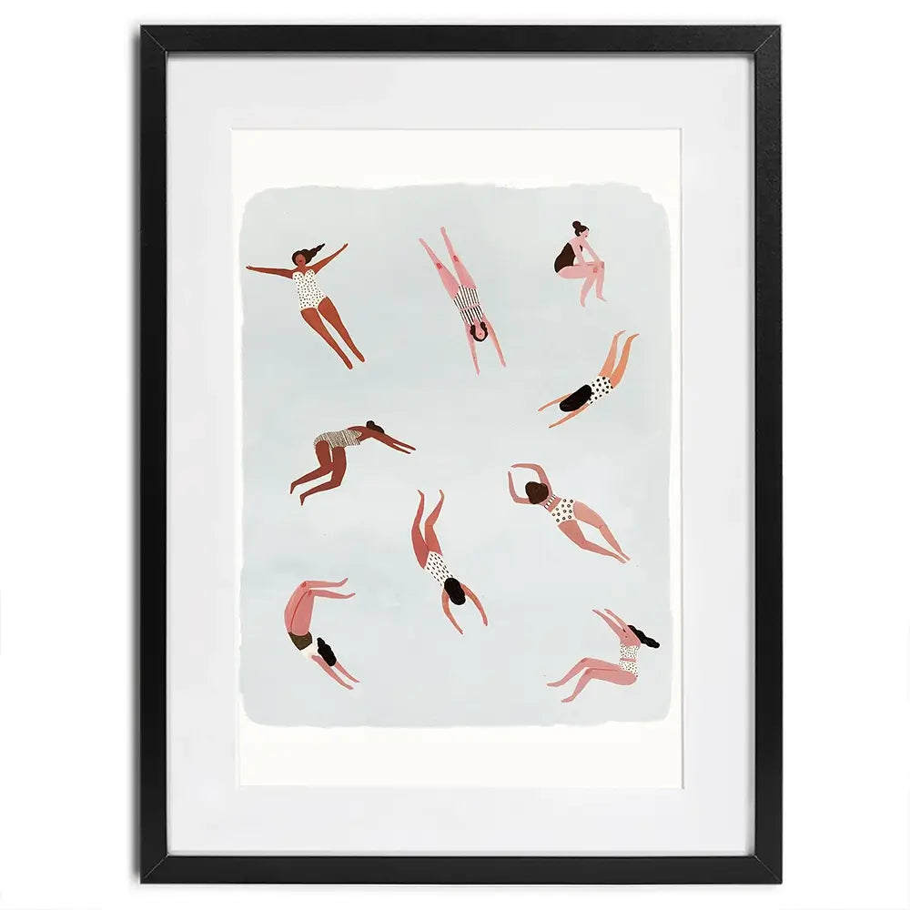 Minnows Framed Art Print Minnows Framed Art Print wall art product Victoria Borges