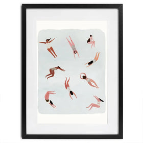 Minnows Framed Art Print Minnows Framed Art Print wall art product Victoria Borges