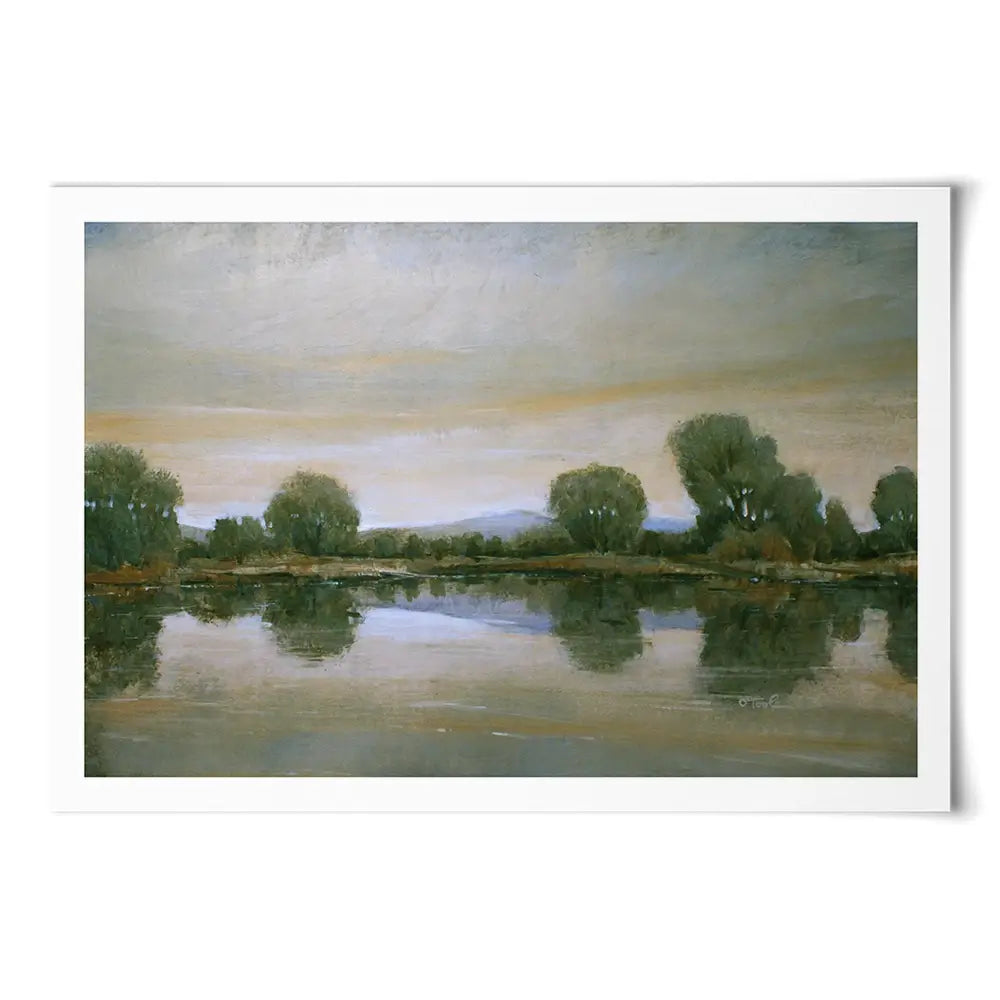 Mirror Lake 2 Art Print Mirror Lake 2 Art Print wall art product Tim O'Toole