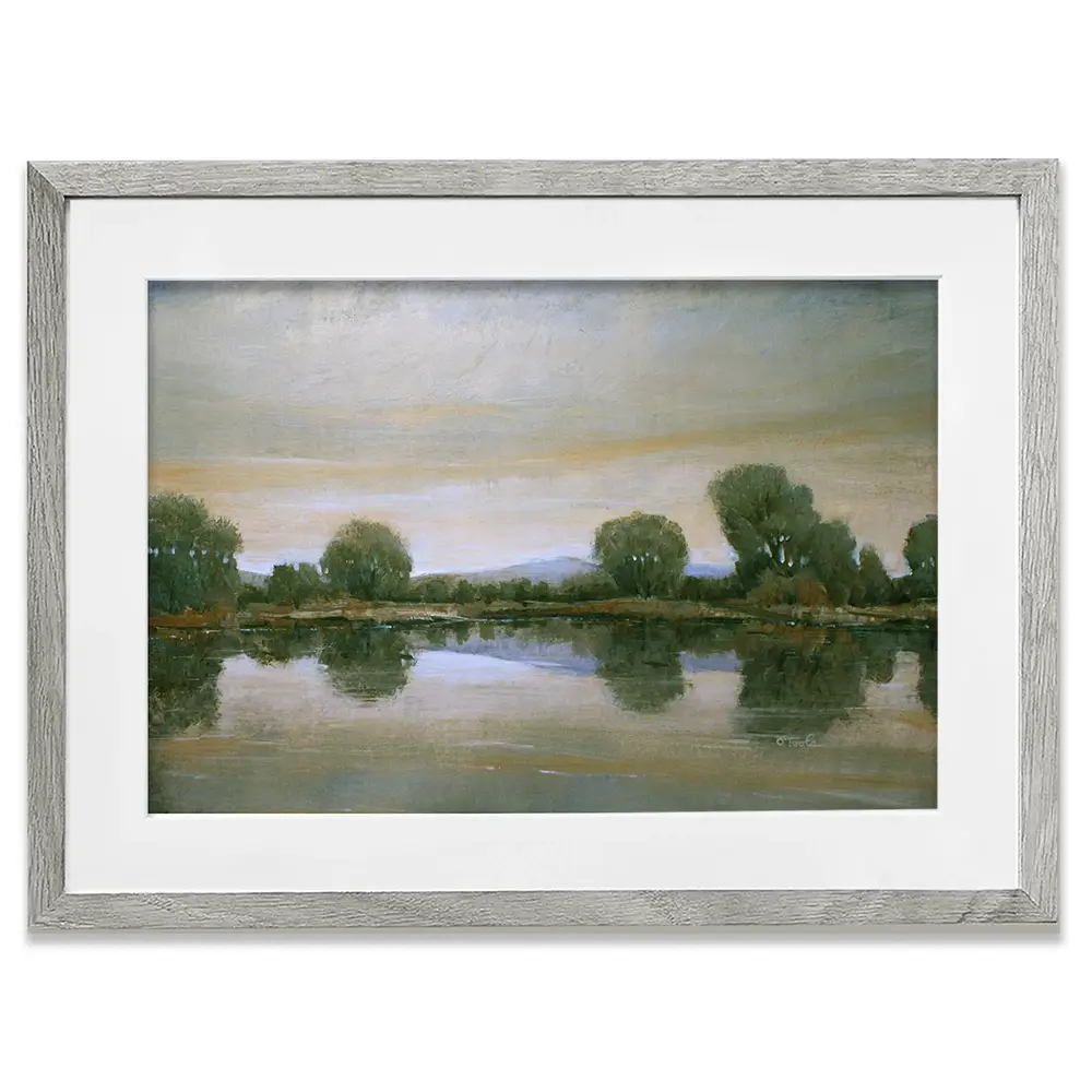 Mirror Lake 2 Framed Art Print Mirror Lake 2 Framed Art Print wall art product Tim O'Toole