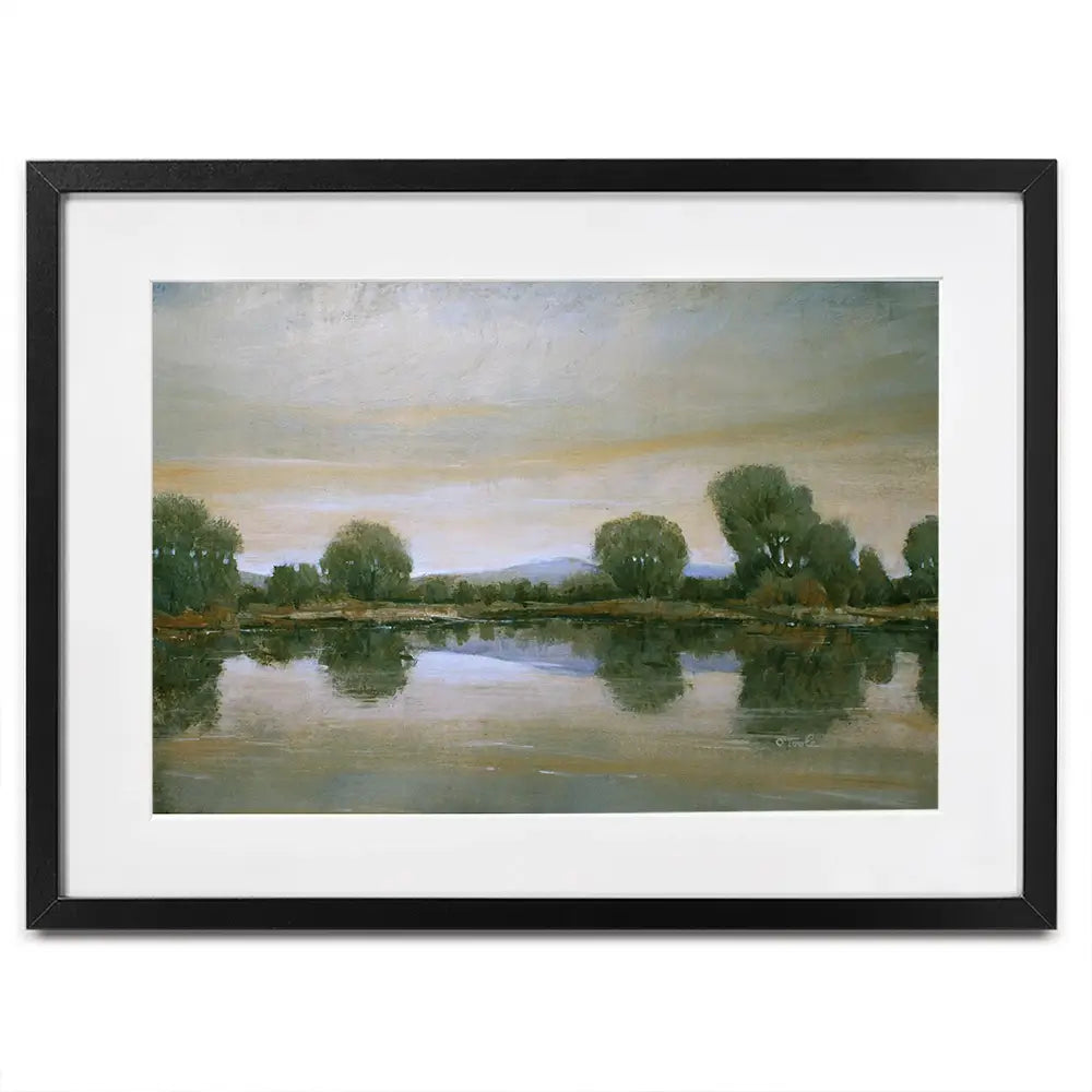 Mirror Lake 2 Framed Art Print Mirror Lake 2 Framed Art Print wall art product Tim O'Toole