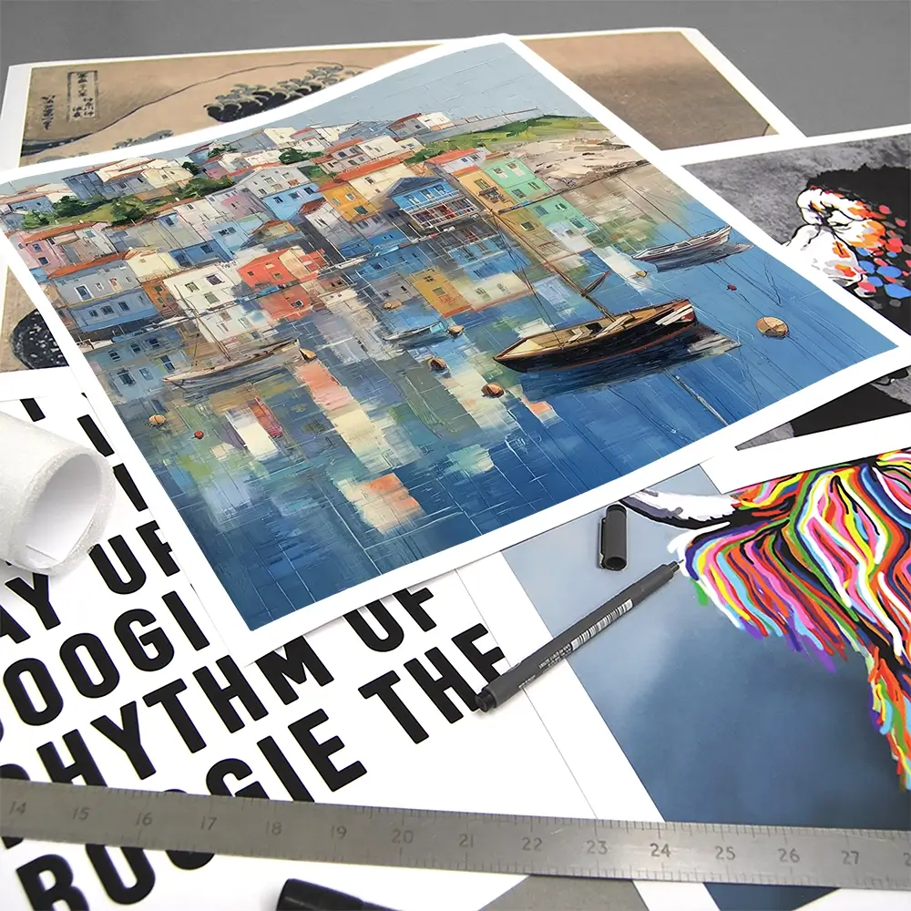 Mirror Sound Square Art Print Mirror Sound Square Art Print wall art product David Alexander Elder