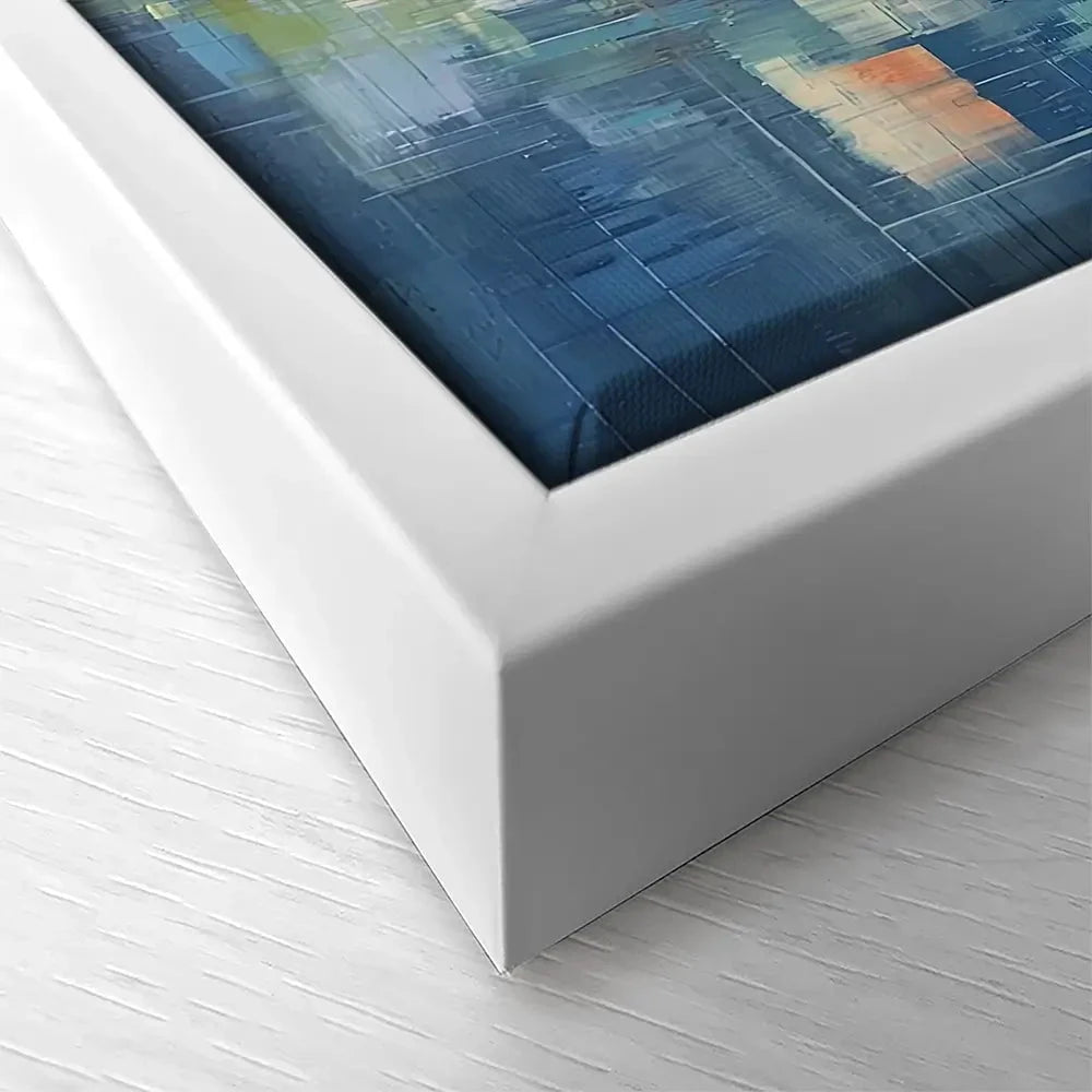 Mirror Sound Square Canvas Print Mirror Sound Square Canvas Print wall art product David Alexander Elder