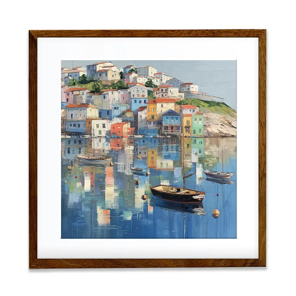 Mirror Sound Square Framed Art Print Mirror Sound Square Framed Art Print wall art product David Alexander Elder