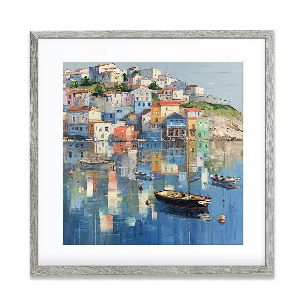 Mirror Sound Square Framed Art Print Mirror Sound Square Framed Art Print wall art product David Alexander Elder