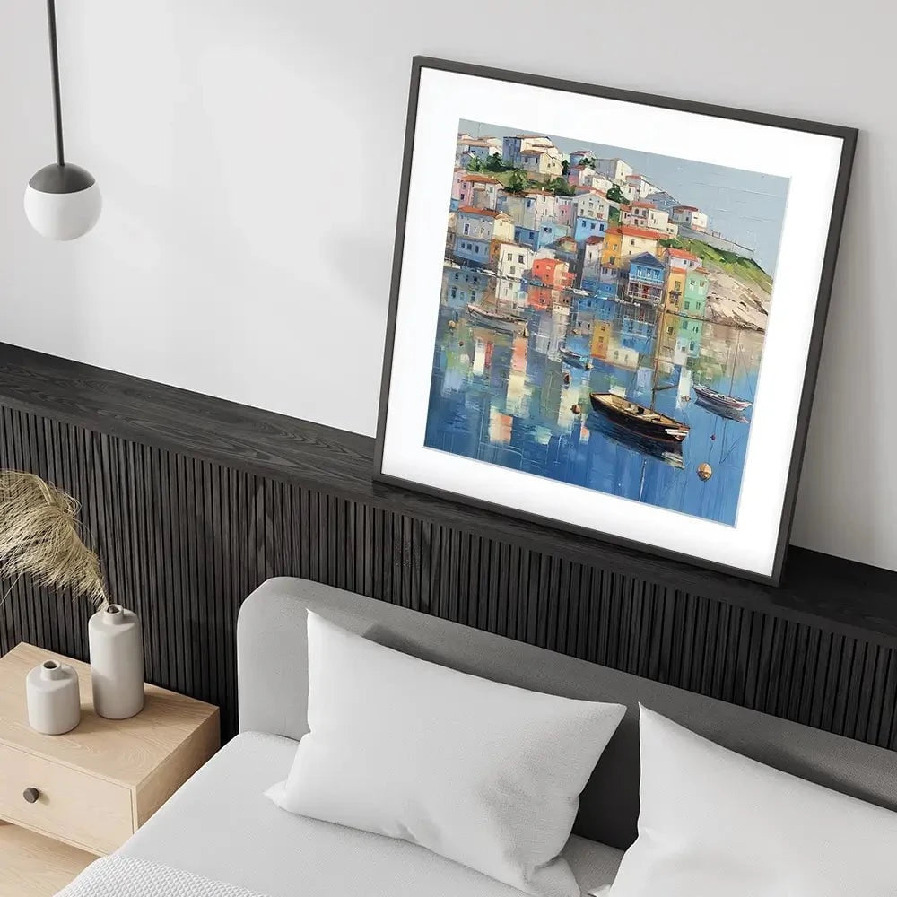 Mirror Sound Square Framed Art Print Mirror Sound Square Framed Art Print wall art product David Alexander Elder