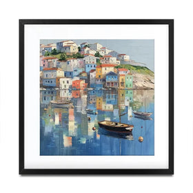 Mirror Sound Square Framed Art Print Mirror Sound Square Framed Art Print wall art product David Alexander Elder