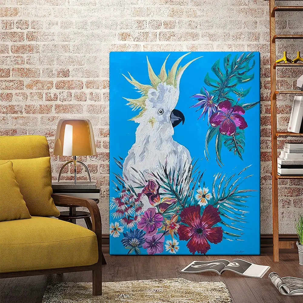 Mischievious Pippin Canvas Print Mischievious Pippin Canvas Print wall art product Jo Mulligan