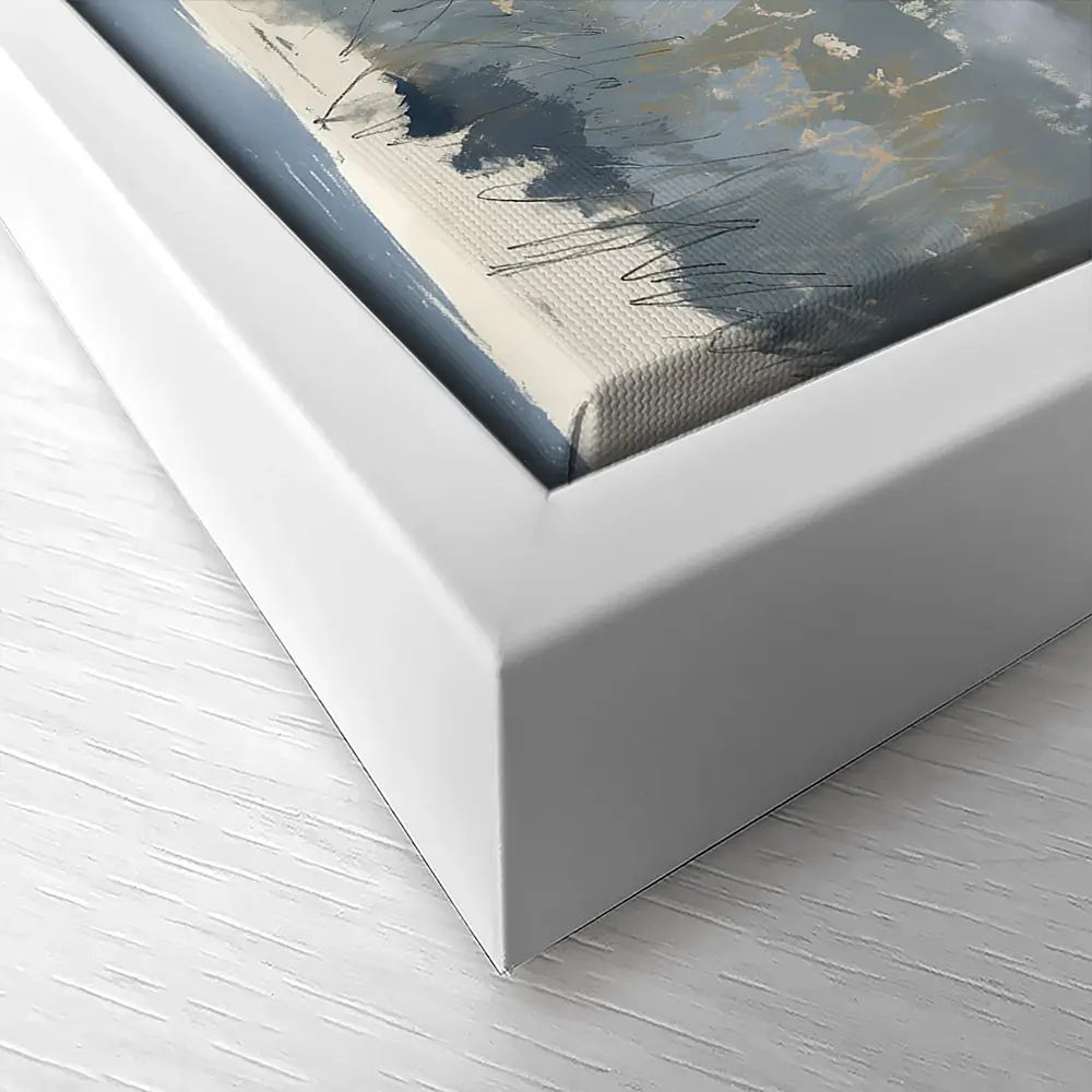 Misted Field At Dusk Canvas Print Misted Field At Dusk Canvas Print wall art product Chromatic Storm Studio