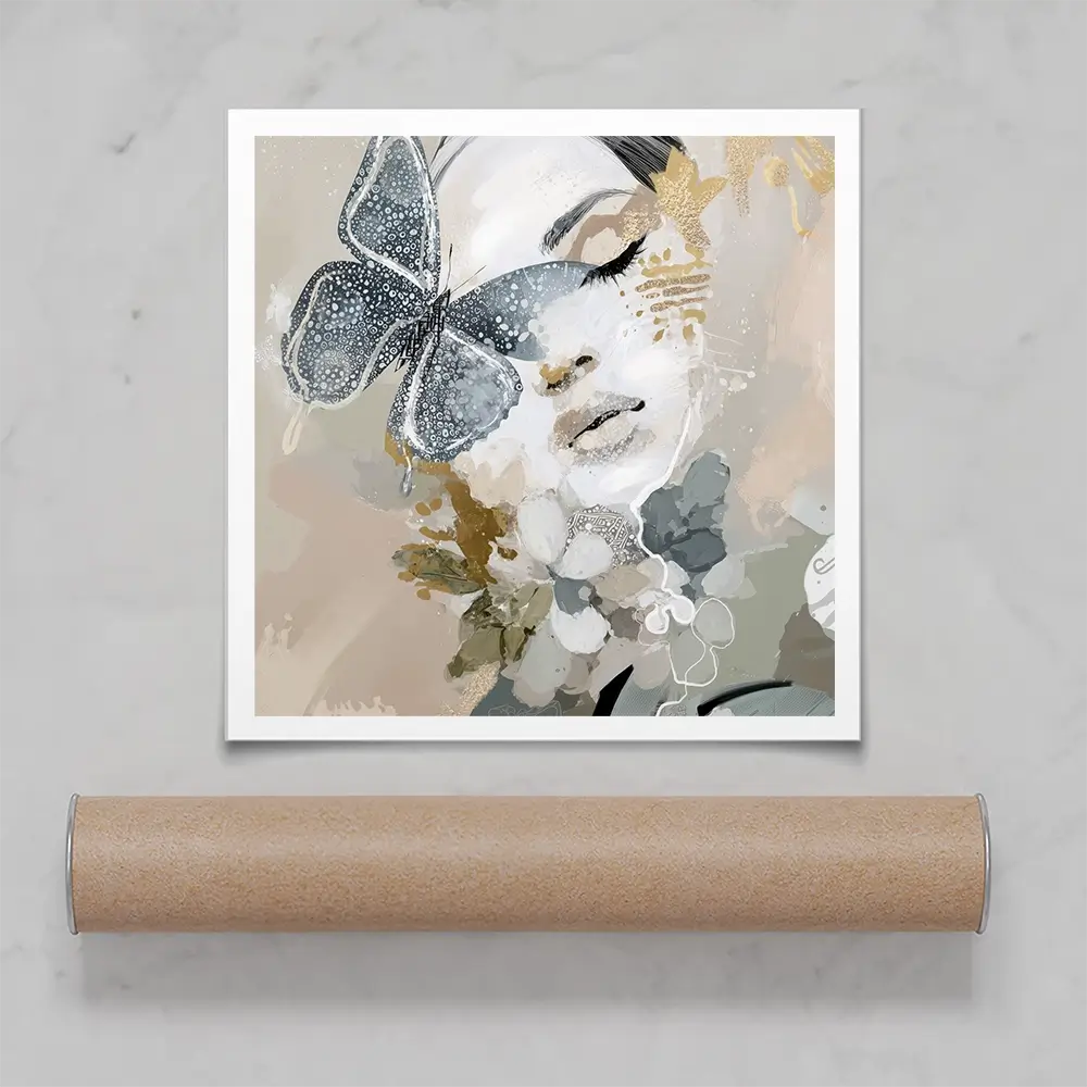 Mistwing Square Art Print Mistwing Square Art Print wall art product Bella Eve