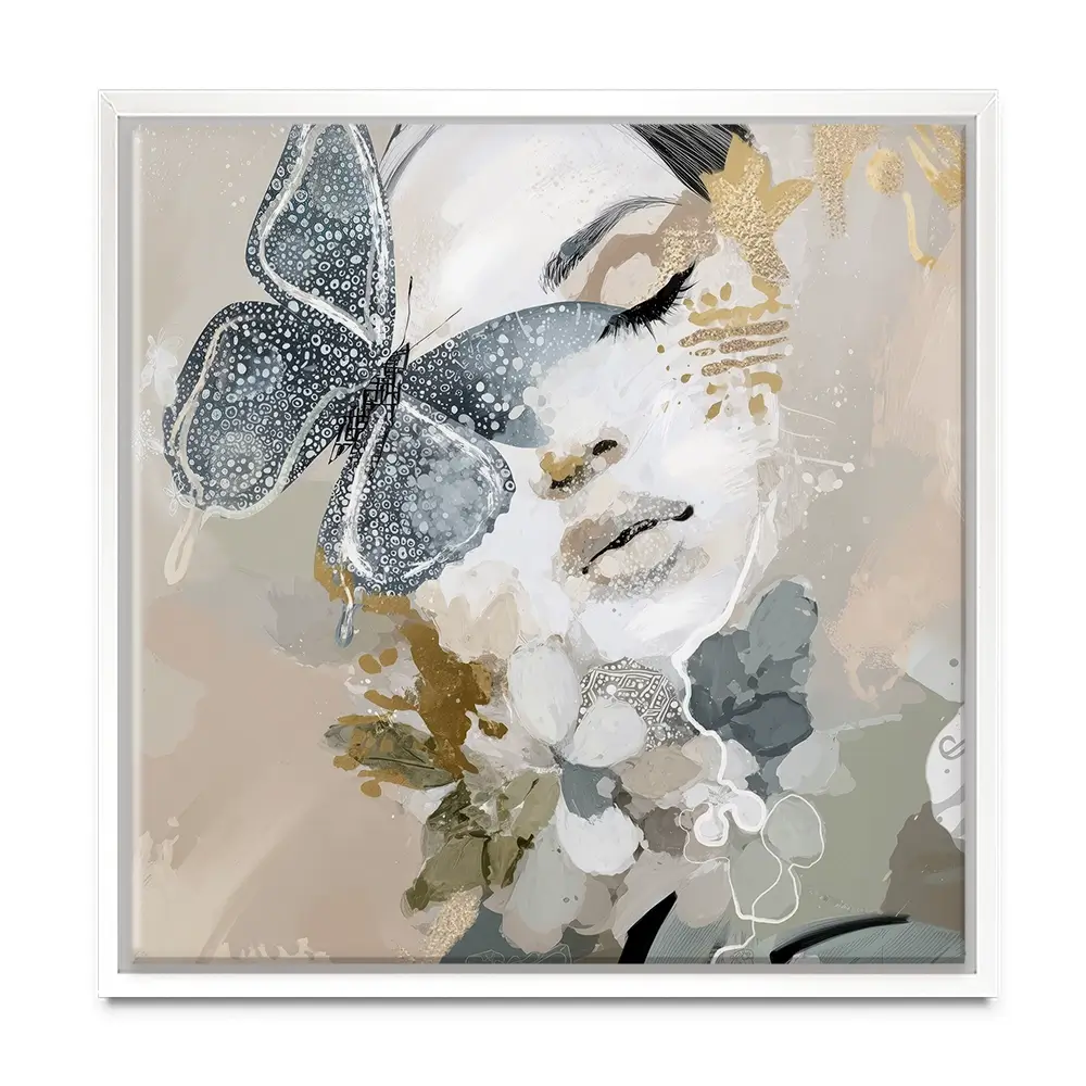 Mistwing Square Canvas Print Mistwing Square Canvas Print wall art product Bella Eve