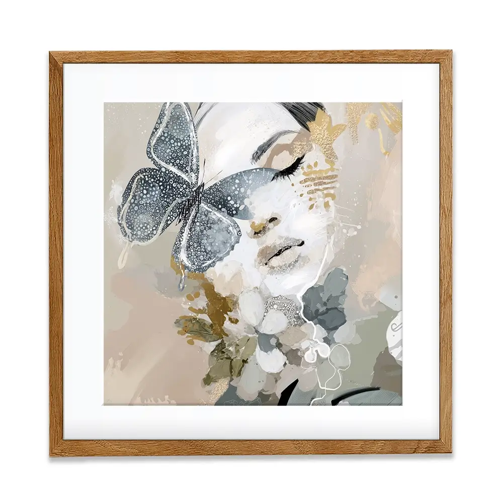 Mistwing Square Framed Art Print Mistwing Square Framed Art Print wall art product Bella Eve