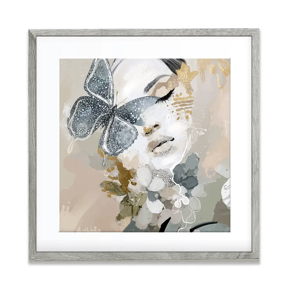 Mistwing Square Framed Art Print Mistwing Square Framed Art Print wall art product Bella Eve