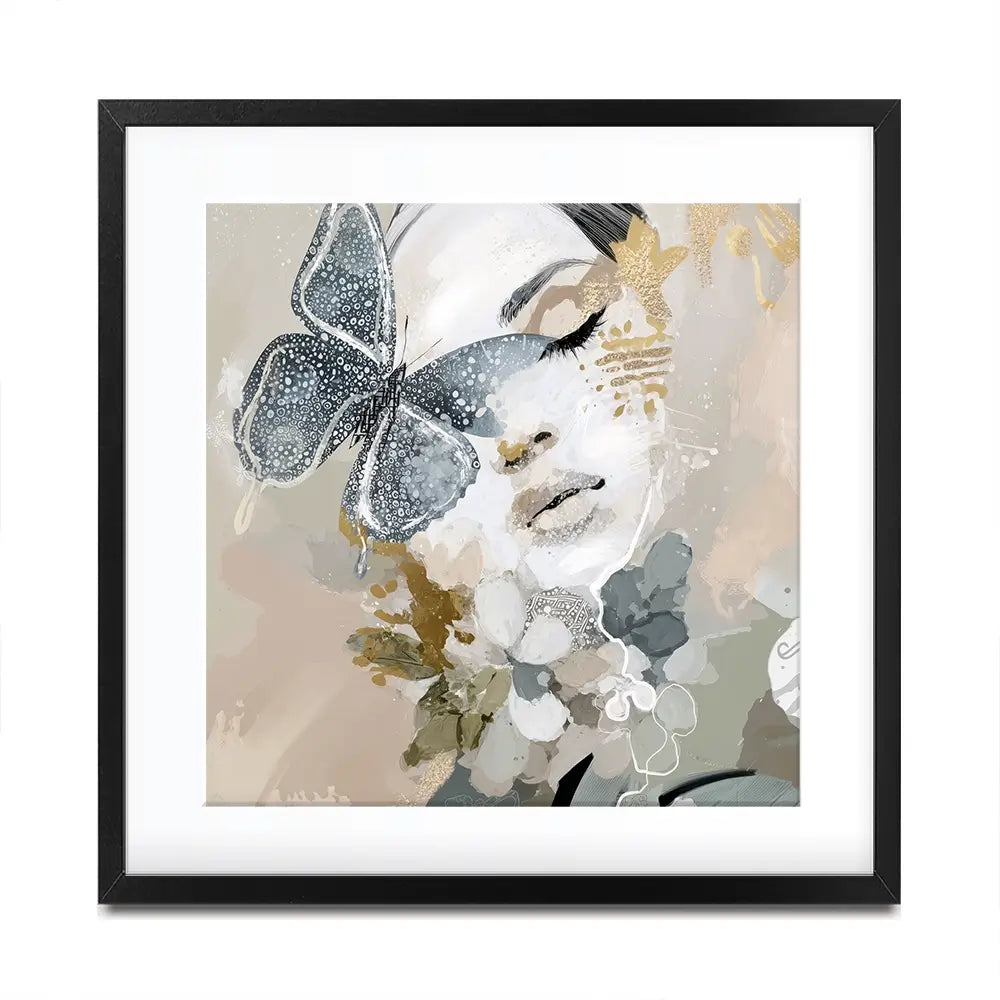 Mistwing Square Framed Art Print Mistwing Square Framed Art Print wall art product Bella Eve