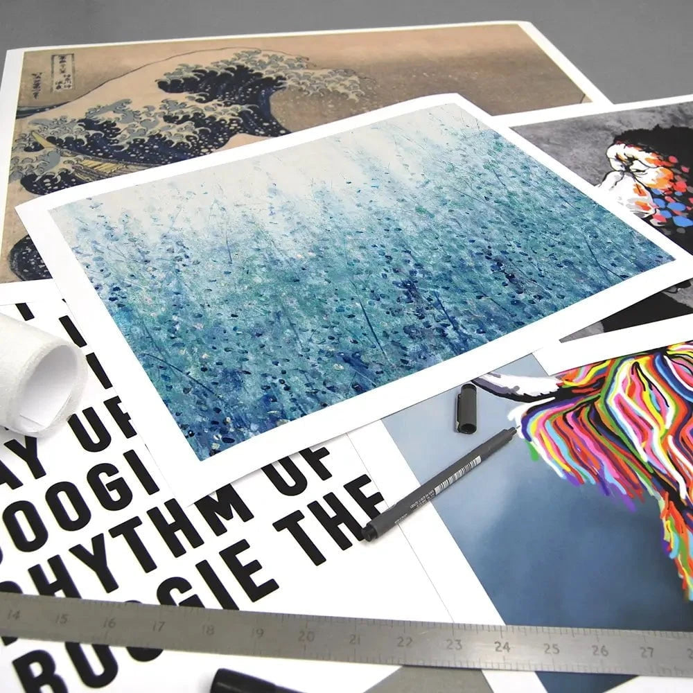 Misty Blues Art Print Misty Blues Art Print wall art product Tim O'Toole