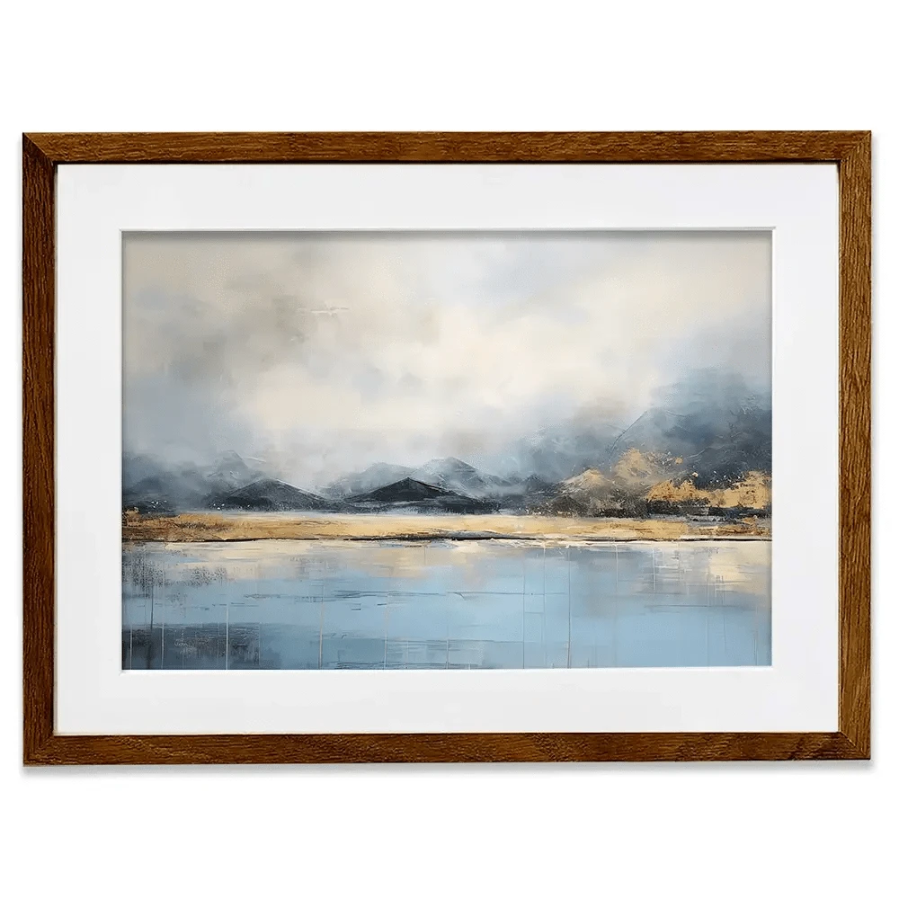 Misty Dawn Framed Art Print Misty Dawn Framed Art Print wall art product David Alexander Elder