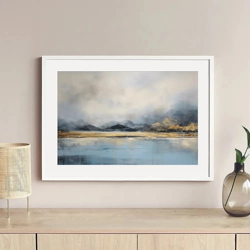 Misty Dawn Framed Art Print Misty Dawn Framed Art Print wall art product David Alexander Elder