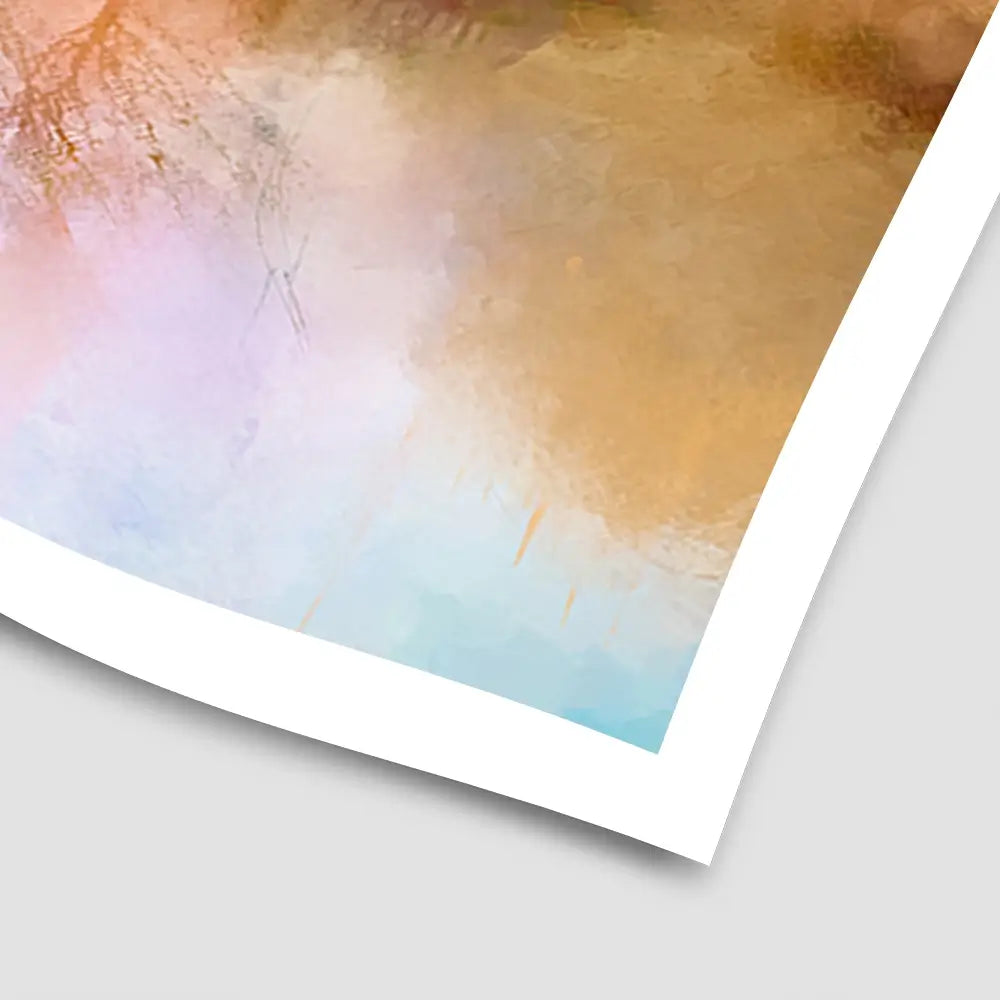 Misty Forest View Art Print Misty Forest View Art Print wall art product Art Print Shop