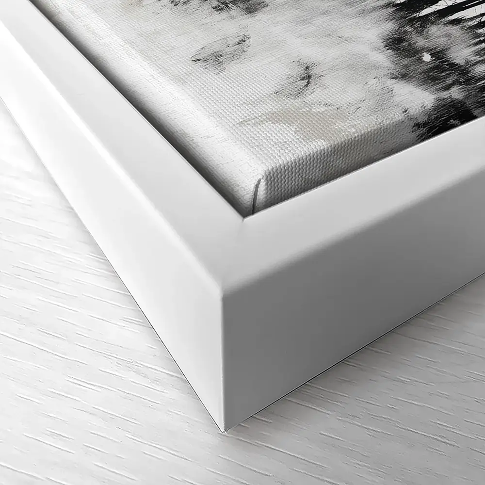 Misty Pine Ridge Canvas Print Misty Pine Ridge Canvas Print wall art product Chromatic Storm Studio