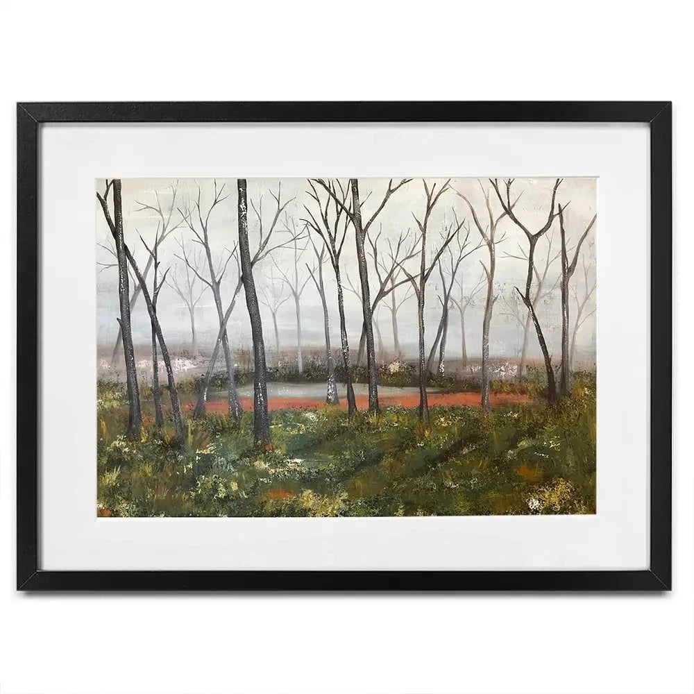 Misty Woods Framed Art Print Misty Woods Framed Art Print wall art product Jade Reynolds