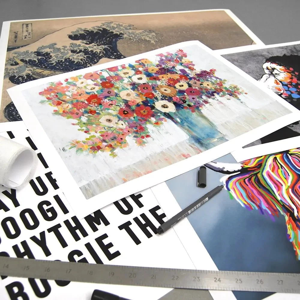 Mix Flower Bouquet Art Print Mix Flower Bouquet Art Print wall art product Tim O'Toole