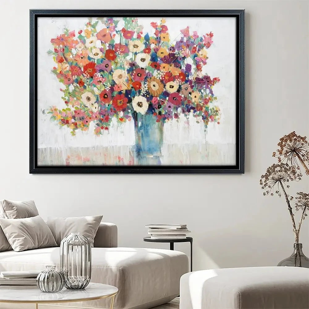 Mix Flower Bouquet Canvas Print Mix Flower Bouquet Canvas Print wall art product Tim O'Toole