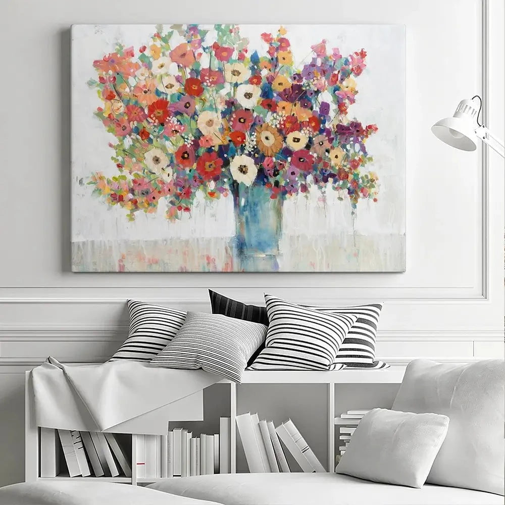 Mix Flower Bouquet Canvas Print Mix Flower Bouquet Canvas Print wall art product Tim O'Toole