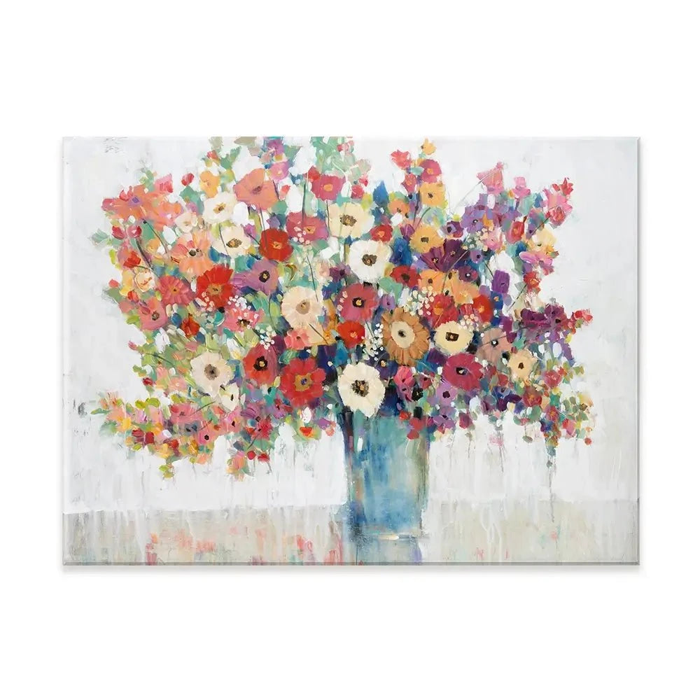 Mix Flower Bouquet Canvas Print Mix Flower Bouquet Canvas Print wall art product Tim O'Toole