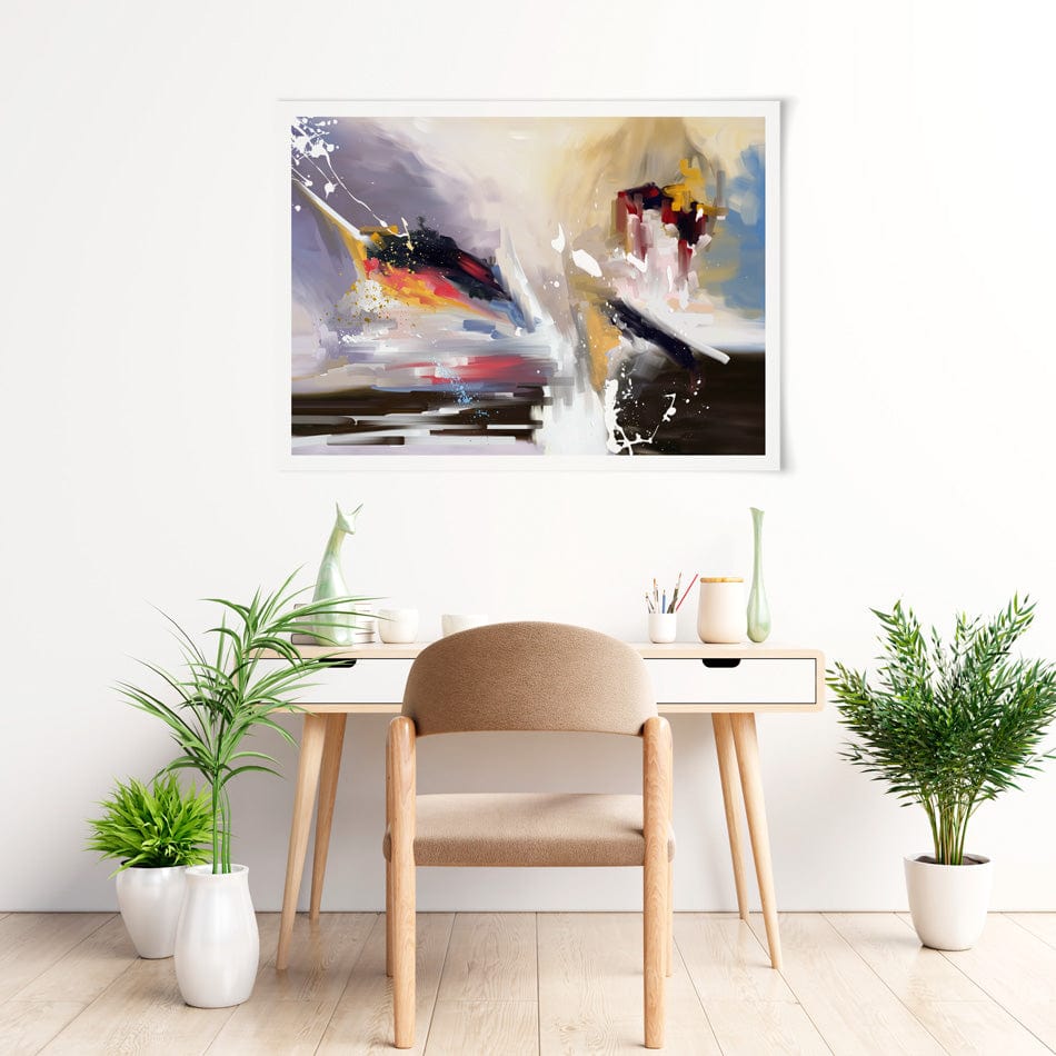 Modern Abstract Art Print wall art product / Shutterstock