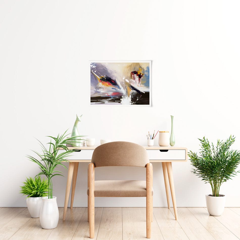 Modern Abstract Art Print wall art product / Shutterstock