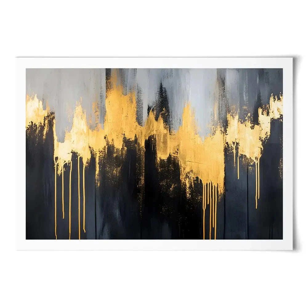 Modern Gold Art Print Modern Gold Art Print wall art product Franklyn Gregory - Independent