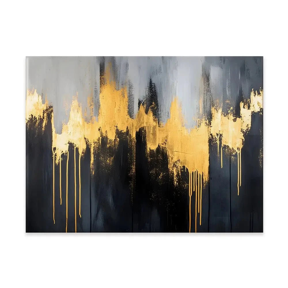 Modern Gold Canvas Print Modern Gold Canvas Print wall art product Franklyn Gregory - Independent