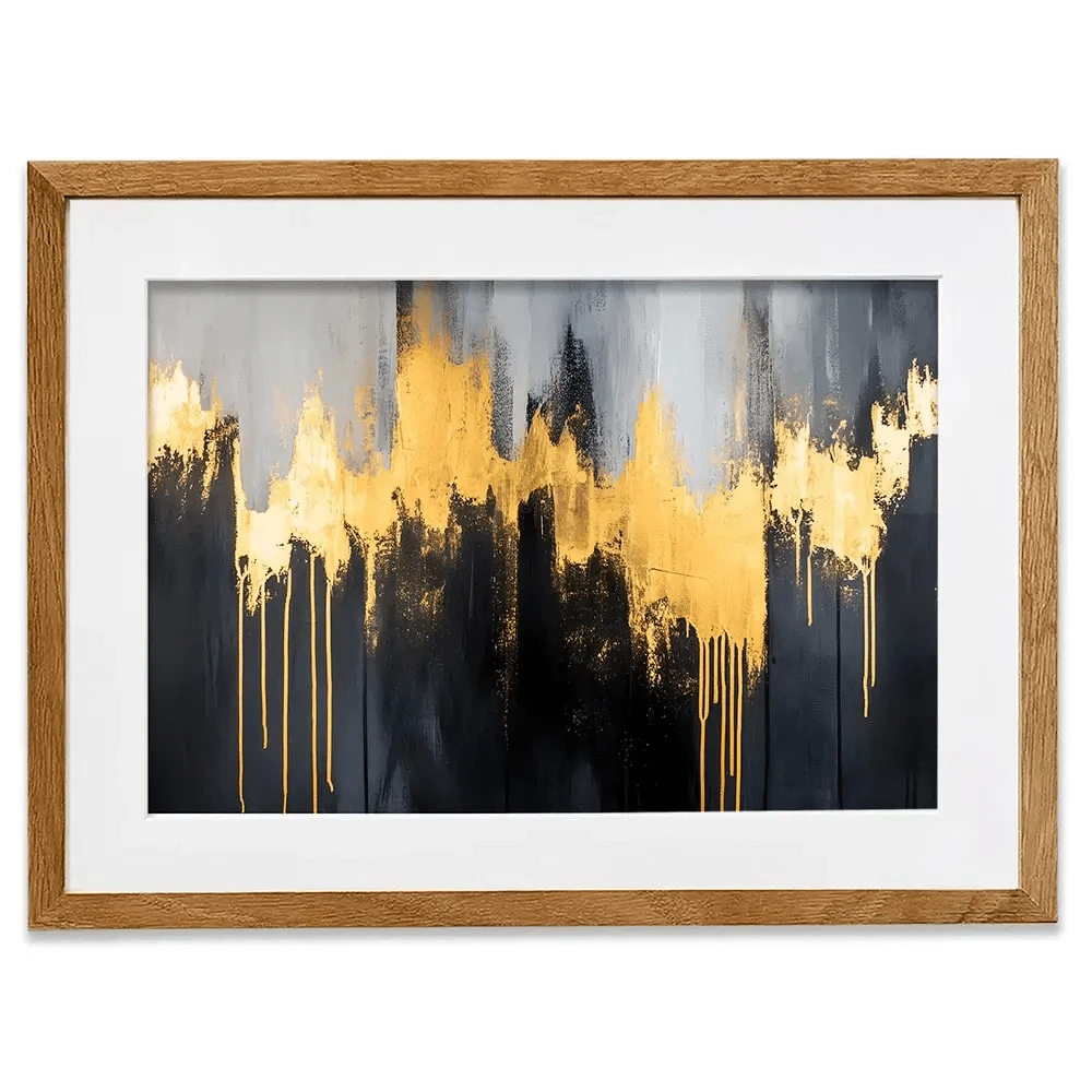 Modern Gold Framed Art Print Modern Gold Framed Art Print wall art product Franklyn Gregory - Independent