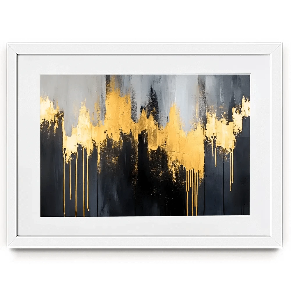 Modern Gold Framed Art Print Modern Gold Framed Art Print wall art product Franklyn Gregory - Independent