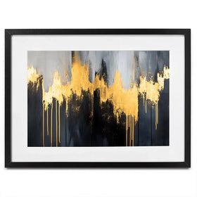 Modern Gold Framed Art Print Modern Gold Framed Art Print wall art product Franklyn Gregory - Independent
