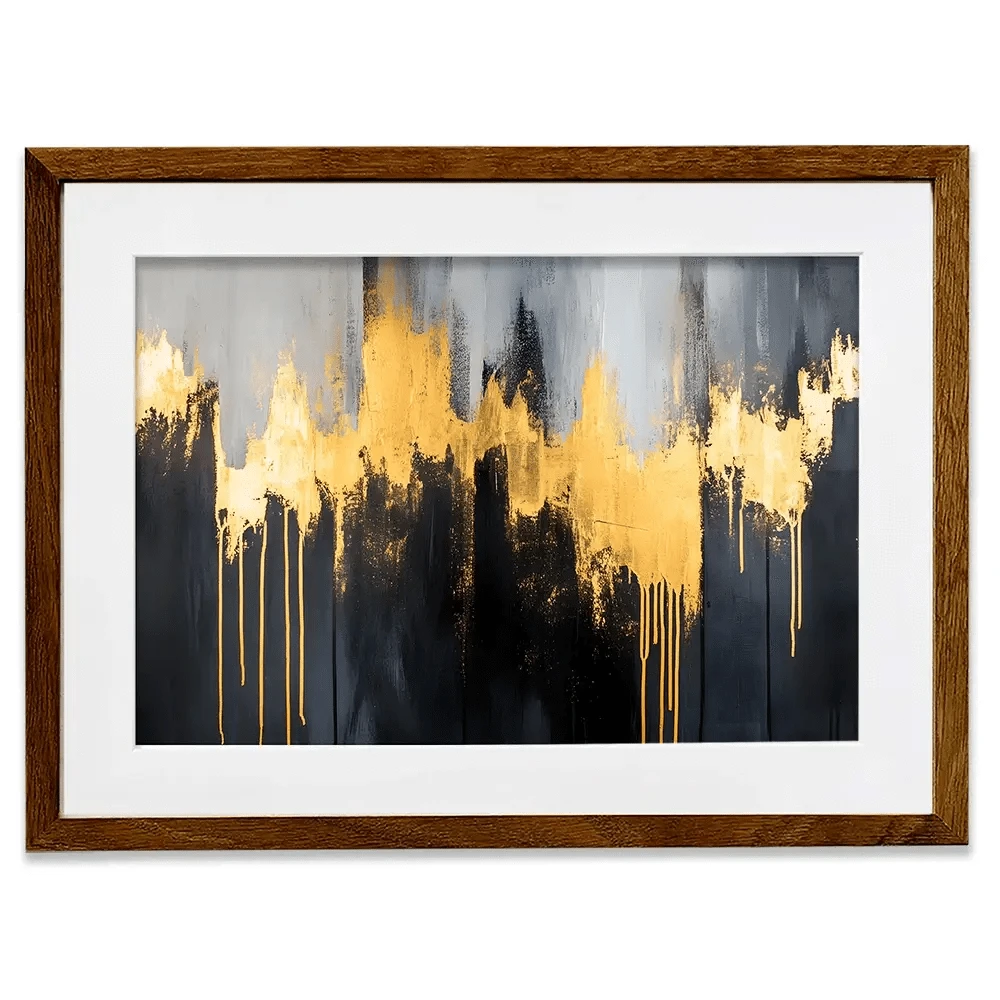 Modern Gold Framed Art Print Modern Gold Framed Art Print wall art product Franklyn Gregory - Independent