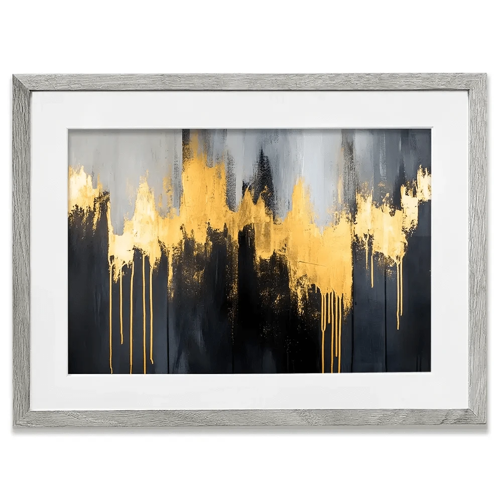 Modern Gold Framed Art Print Modern Gold Framed Art Print wall art product Franklyn Gregory - Independent