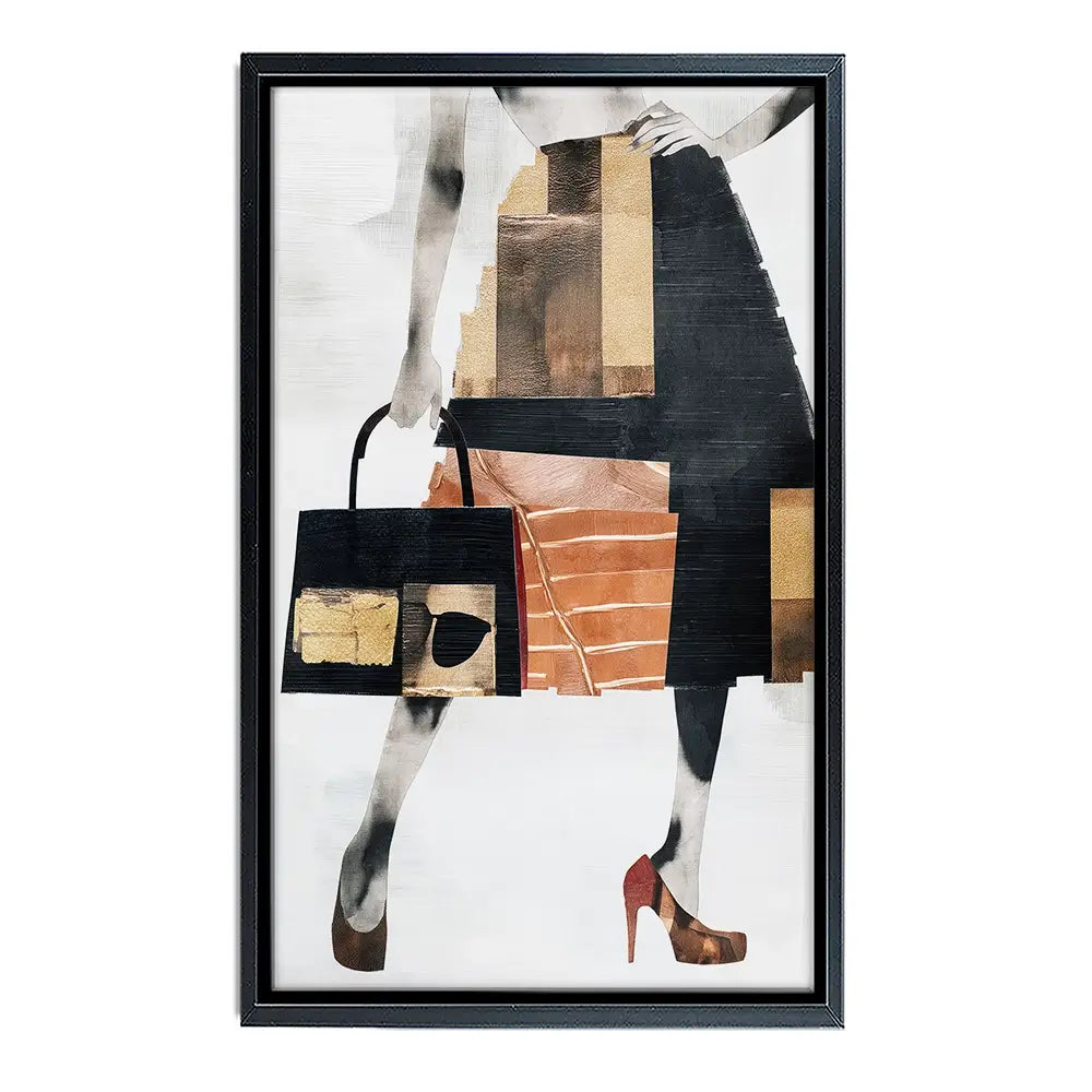 Modern Shopper Canvas Print Modern Shopper Canvas Print wall art product Svetlana Aleynikova