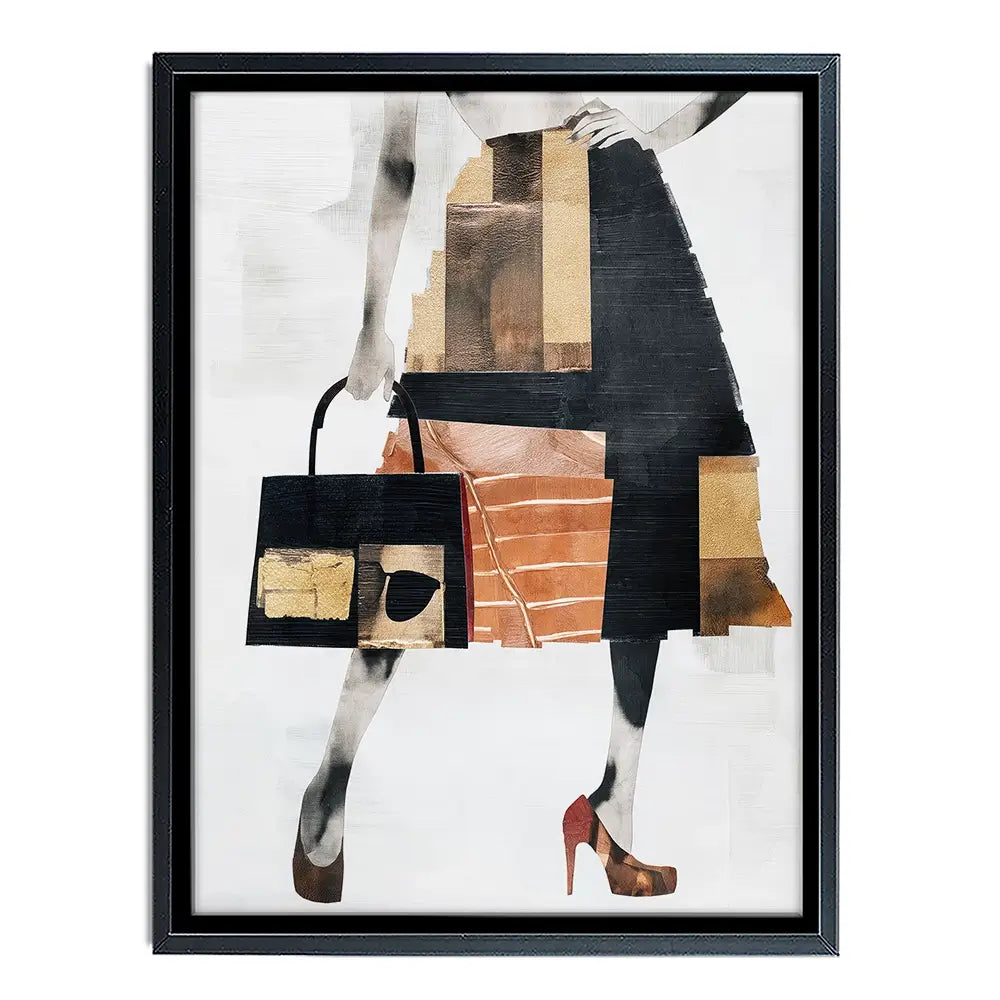 Modern Shopper Canvas Print Modern Shopper Canvas Print wall art product Svetlana Aleynikova