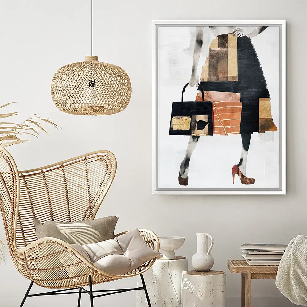 Modern Shopper Canvas Print Modern Shopper Canvas Print wall art product Svetlana Aleynikova