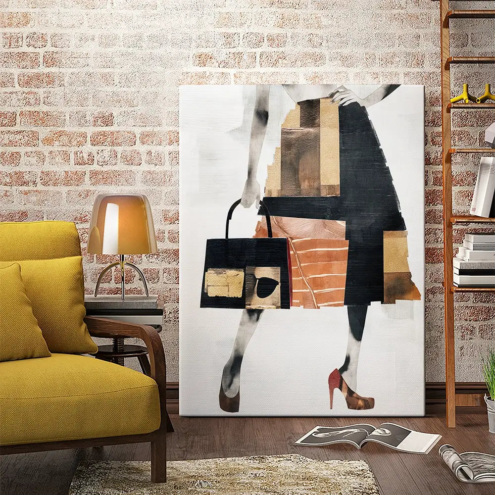 Modern Shopper Canvas Print Modern Shopper Canvas Print wall art product Svetlana Aleynikova