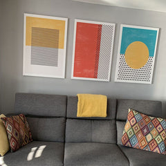 Modern Trio Canvas Print wall art product Kanate / Shutterstock