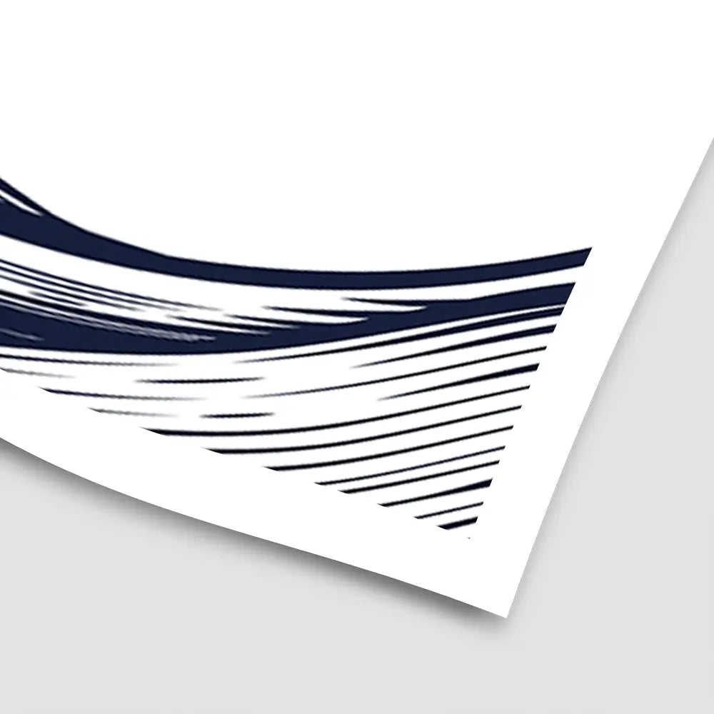 Modern Wave Art Print Modern Wave Art Print wall art product Christos Georghiou / Shutterstock