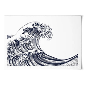 Modern Wave Art Print Modern Wave Art Print wall art product Christos Georghiou / Shutterstock
