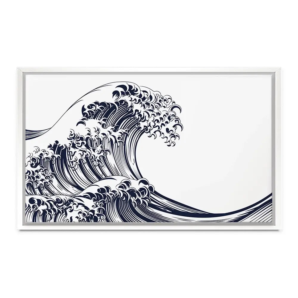 Modern Wave Canvas Print Modern Wave Canvas Print wall art product Christos Georghiou / Shutterstock