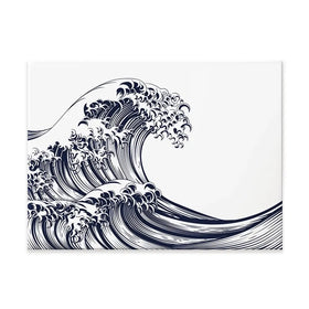 Modern Wave Canvas Print Modern Wave Canvas Print wall art product Christos Georghiou / Shutterstock