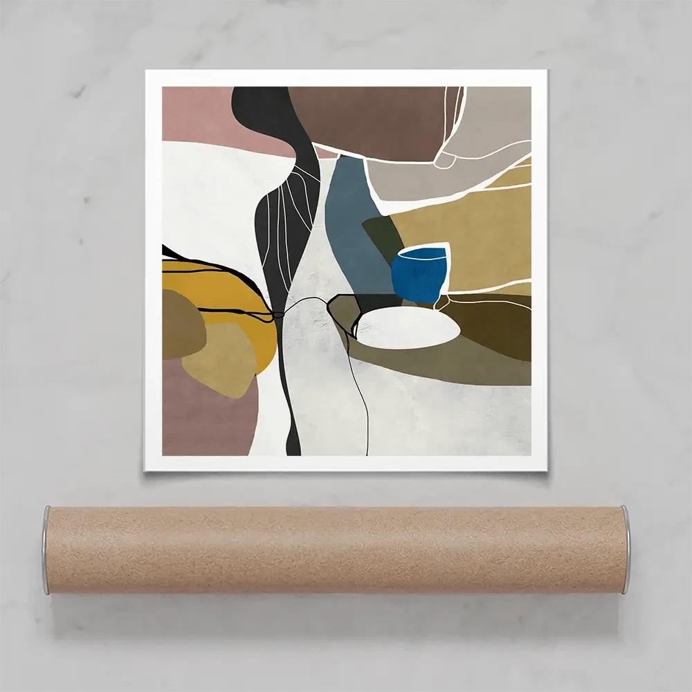 Modernistic Square Art Print Modernistic Square Art Print wall art product Roberto Moro